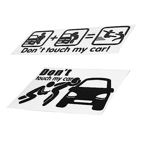 STOBOK 2blätter Reflektierender Autoaufkleber My Car Für Fenster Wände Laptops Und Mehr Selbstklebend Einfach Anzuwenden STOBOK 2blätter Reflektierender Autoaufkleber My Car Für Fenster Wände Laptops Und Mehr Selbstklebend Einfach Anzuwenden von STOBOK
