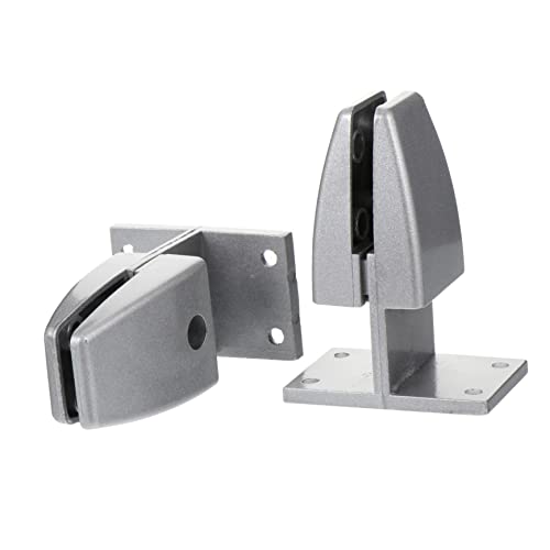 STOBOK 2st Desktop-rahmenclip Monitor Doppelt Licht Überwachen Computerbildschirm Bildschirmtrennklemme Clips Sichtschutz Für Den Schreibtisch Draht Aluminiumlegierung Silver von STOBOK