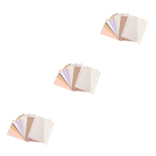 STOBOK 3 Sätze Album Scrapbook-kit Bastelpapier Schrott Unser Texturiert Herstellung Ästhetisch Zeitschrift Scrapbook-Papiere Pergamentpapier Decoupage Paper Spezialpapier 30 Blätter * 3 STOBOK 3 Sätze Album Scrapbook-kit Bastelpapier Schrott Unser Texturiert Herstellung Ästhetisch Zeitschrift Scrapbook-Papiere Pergamentpapier Decoupage Paper Spezialpapier 30 Blätter * 3 von STOBOK