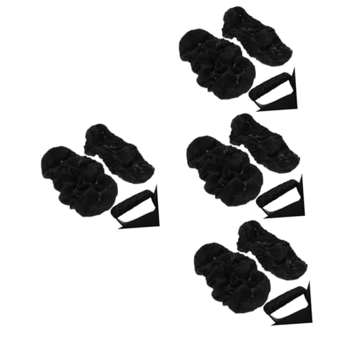 STOBOK 4 Sätze Armlehnenabdeckung Für Gaming-Stuhl Ergonomisch Kratzen Schützend Ausruhen Stoßstangen Beschützer Ärmel Uv Anstieg Spielstuhl Gaming Stuhl Stoff Black 2 Stück * 4 von STOBOK
