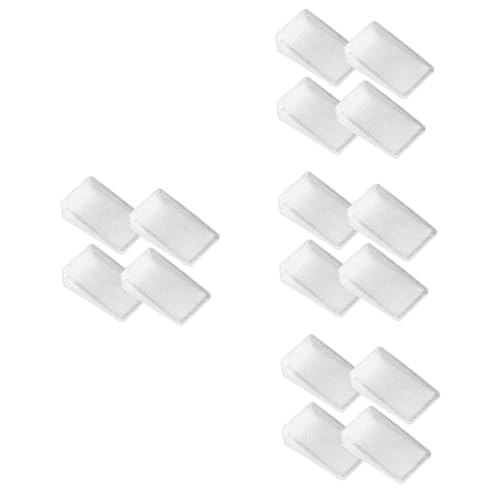 STOBOK 4 Sätze Möbelunterleger Gummistopper Für Sofa Einstellbare Möbelkeile Zur Nivellierung Von Unebenen Böden Für Kühlschränke Schränke 4 Stück * 4 von STOBOK