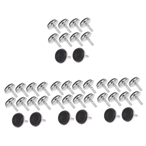 STOBOK 4 Sätze Teiliges Verstellbare Möbelgleiter Mit Schraubmechanismus Höhenverstellbare Füße Für Möbel Stühle Und Tische Für Einen Stabilen Stand 10 Stück * 4 STOBOK 4 Sätze Teiliges Verstellbare Möbelgleiter Mit Schraubmechanismus Höhenverstellbare Füße Für Möbel Stühle Und Tische Für Einen Stabilen Stand 10 Stück * 4 von STOBOK