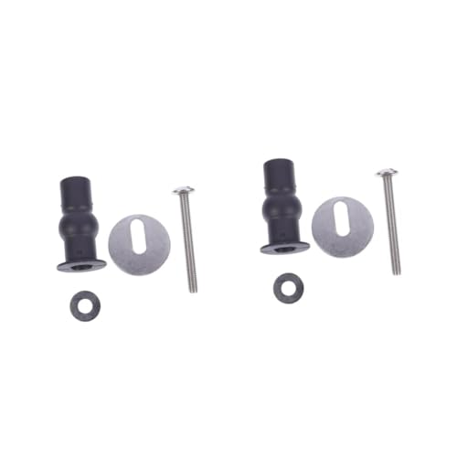 STOBOK 4 Sätze Toilettendeckel Befestigungsset mit Expansionsbolzen Robuste Zubehörteile für Toilettensitz Einfache Installation Hohe Zuverlässigkeit für Badezimmer STOBOK 4 Sätze Toilettendeckel Befestigungsset mit Expansionsbolzen Robuste Zubehörteile für Toilettensitz Einfache Installation Hohe Zuverlässigkeit für Badezimmer von STOBOK