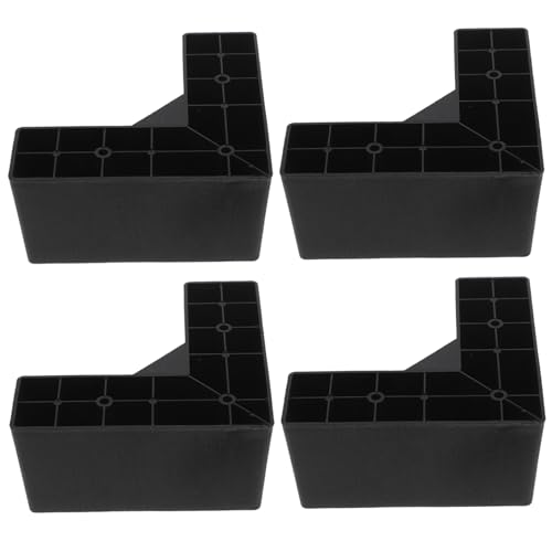 STOBOK 4 Stück Ersatz-Sofabeine Kunststoff-Dreieckseck-L-Förmige Sofa-Couch-Bett-Ersatzbeine Für Sofastuhl Bett STOBOK 4 Stück Ersatz-Sofabeine Kunststoff-Dreieckseck-L-Förmige Sofa-Couch-Bett-Ersatzbeine Für Sofastuhl Bett von STOBOK