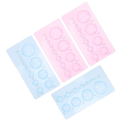 STOBOK Quilling-Projekt Für Die Klasse Quilling-Werkzeug-Set Quilling-Form Halbkuppeln Styler-Werkzeug Für Das Handwerk von STOBOK