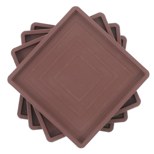STOBOK 4 Stück rutschfeste Matte Filzgleiter für Möbelfüße Radrollen Möbelgleiter für Teppiche Pads kleine Couchstopper verschleißfester Stuhlradstopper Gummi Light Brown STOBOK 4 Stück rutschfeste Matte Filzgleiter für Möbelfüße Radrollen Möbelgleiter für Teppiche Pads kleine Couchstopper verschleißfester Stuhlradstopper Gummi Light Brown von STOBOK