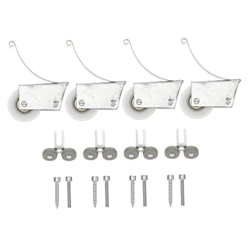 STOBOK 4Sätze Schiebetürrollen Gleitschienen Für Schrank Und Glastüren Langlebige Türräder Für Einfache Bewegung Von Schiebetüren Und Möbeln STOBOK 4Sätze Schiebetürrollen Gleitschienen Für Schrank Und Glastüren Langlebige Türräder Für Einfache Bewegung Von Schiebetüren Und Möbeln von STOBOK