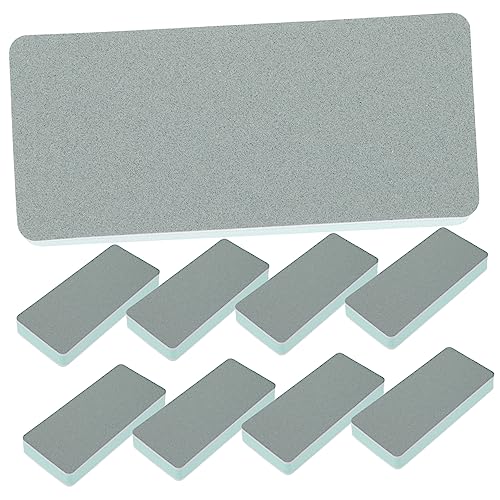 STOBOK 5 Sätze Polierblock Sanding Sponge Poliermittel Wakit Grinder Schleifbrett Messermaus Schleifsteine Veilchen Bausatz Schmuck-schleifpad DIY Polier-schleifpad Schwamm 10 Stück * 5 von STOBOK