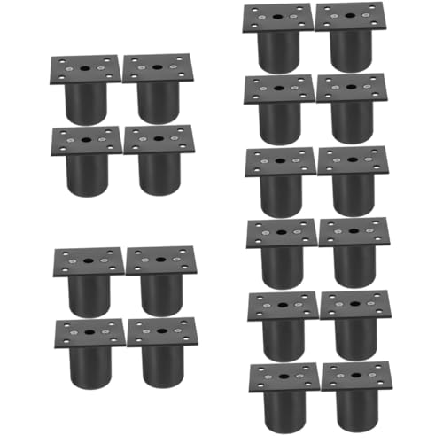 STOBOK 5 Sätze Verstellbare Möbelbeine Höhenverstellbar Für Sofas Schränke Und Tische Stabile Konstruktion Einfache Installation Langlebig Und Geräuschlos 4 Stück * 5 von STOBOK