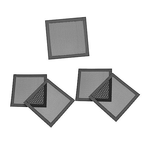 STOBOK 5 Stück Staubnetz Lüftergitter Fan-Computer-Mesh gehäuse Lüfternetz Computer-Fan PVC Black STOBOK 5 Stück Staubnetz Lüftergitter Fan-Computer-Mesh gehäuse Lüfternetz Computer-Fan PVC Black von STOBOK