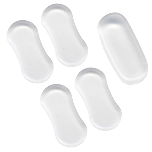 STOBOK 5 Stück WC-Sitzkissen Schaum Möbelpads, Bodenschutz Toilettensitzpuffer schubladenschrank Kabinettstür -Stopper klare Möbelstoßstangen Kieselgel Transparent STOBOK 5 Stück WC-Sitzkissen Schaum Möbelpads, Bodenschutz Toilettensitzpuffer schubladenschrank Kabinettstür -Stopper klare Möbelstoßstangen Kieselgel Transparent von STOBOK