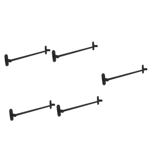 STOBOK 5 Stück Wand Schuhregal für Badeschuhe Selbstklebend für Leichtem und Robustem Material Graues Design Bohrung Erforderlich für Badezimmer und Toiletten STOBOK 5 Stück Wand Schuhregal für Badeschuhe Selbstklebend für Leichtem und Robustem Material Graues Design Bohrung Erforderlich für Badezimmer und Toiletten von STOBOK