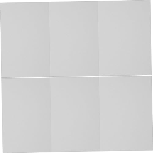 STOBOK 6 Stück Sublimationsmetallplatten für Selbstgemacht Aluminium Glatte Oberfläche Farbenfroh für Foto und Schilddruck von STOBOK