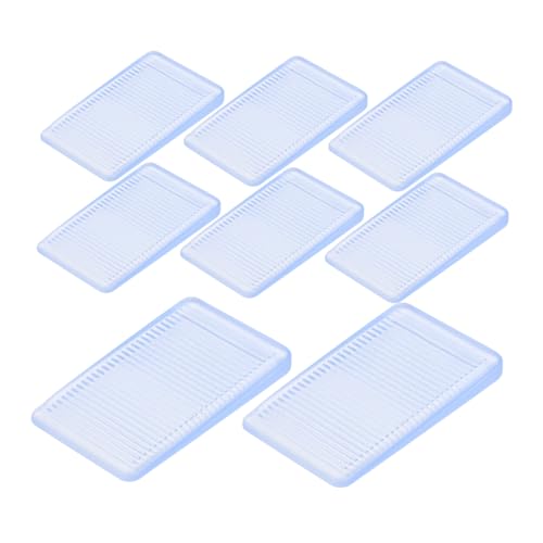 STOBOK 8stücke Nagelfreier Türstopper Für Möbelnivellierungskeile Toilettenkeile Sicherheitstürstopper Tischkeile Für Haushalt Tisch Stopper Tür Stopper Möbel von STOBOK