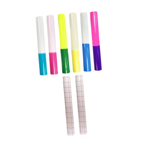 STOBOK 8St Farbwechselndes Vinyl selbstklebendes Vinyl für Farbe Hitze Aufkleber dekorative Abziehbilder Kaltwechsel-Vinyl Kalt wechsel Wasserflasche Trinkbecher schmücken PVC STOBOK 8St Farbwechselndes Vinyl selbstklebendes Vinyl für Farbe Hitze Aufkleber dekorative Abziehbilder Kaltwechsel-Vinyl Kalt wechsel Wasserflasche Trinkbecher schmücken PVC von STOBOK