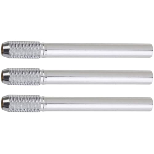 STOBOK Artistic Tool 3er-pack Bleistiftverlängerungen Verlängerungshalter Für Zeichenstifte Aus Metall von STOBOK