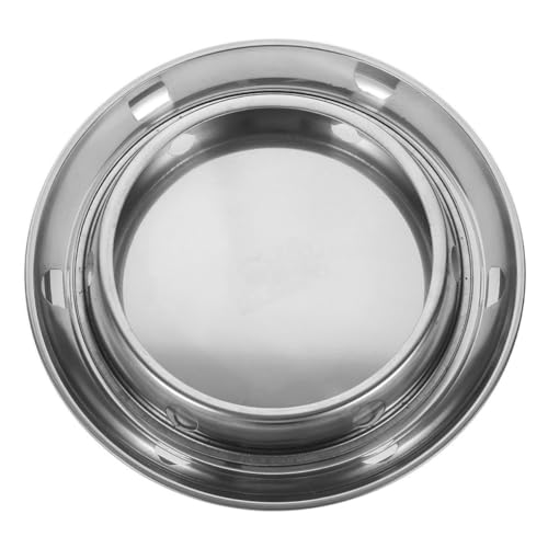 STOBOK Dampfgarer Ring Wok Dampfgarer Eck Topf Rack Gasherd Rack Ständer Gaskocher Milchtopf Rack Gas Ständer Arbeitspfannen Ständer Bratpfannen Rack Dampfgarer Silber von STOBOK