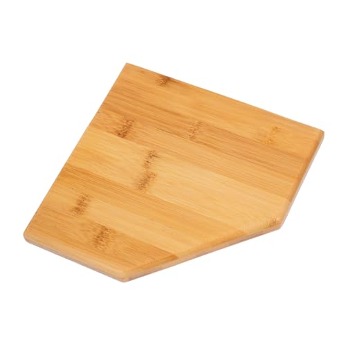 STOBOK Dreieckiges Eckregal Rustikales Wandregal Wandmontage für Badezimmer und Küche Platzsparend ohne Bohren Organizer von STOBOK