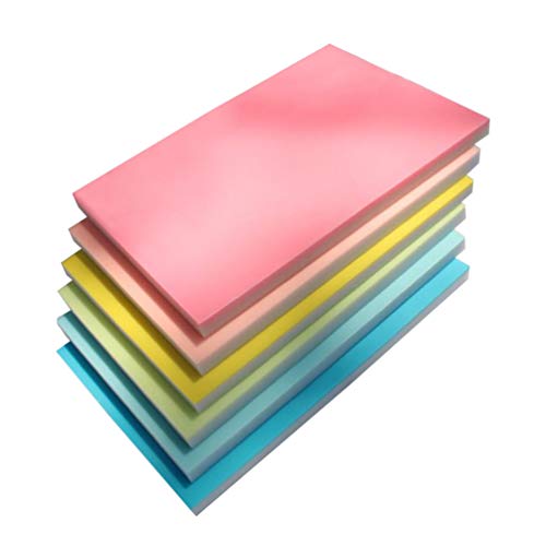 Gummistempel Schnitzblock Pvc 15X10X0,8 Cm - Für Diy, Scrapbooking, Postkarten, Einladungen, Handgefertigte Kreationen (Zufällige Farbe) von STOBOK