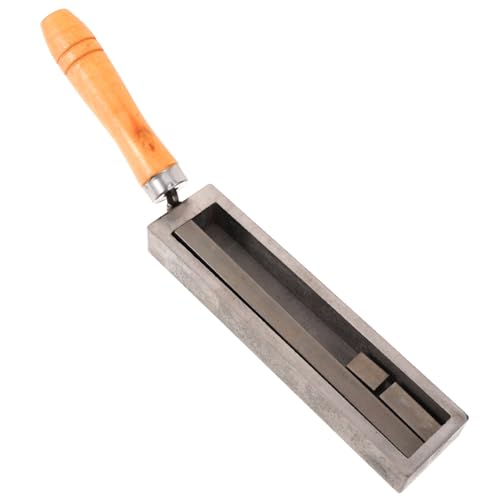 STOBOK Gussform Für Geschmolzenen Graphittiegelform Tiegelform Aus Graphit Schmelzende Goldform Graphitschmelzform Graphitbarrenform Hölzern Schmuck Container von STOBOK