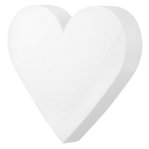 STOBOK Herzförmiger Kuchenmodell Für Hochzeiten Geburtstage Und -Dekoration Leicht Stabil Für Tortendekoration Und Backübungen von STOBOK