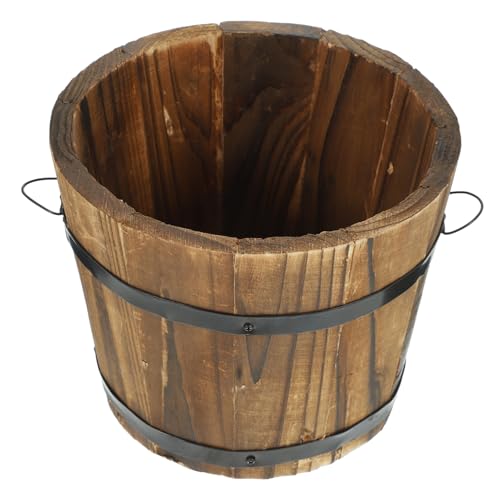 STOBOK Holz Pflanzkübel Retro Blumentopf Für Balkon Und Garten Kreatives Und Vielseitiges Pflanzgefäß Aus Natürlichem Material Für Sukkulenten Und Pflanzen Mittlere Mit Klassischem STOBOK Holz Pflanzkübel Retro Blumentopf Für Balkon Und Garten Kreatives Und Vielseitiges Pflanzgefäß Aus Natürlichem Material Für Sukkulenten Und Pflanzen Mittlere Mit Klassischem von STOBOK