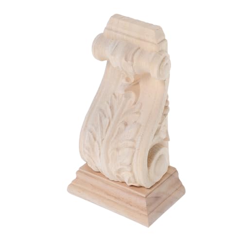 STOBOK Kapitelle und Konsolen aus geschnitztem Holz dekorative Konsole Konsolen für Regale Konsole aus geschnitztem Holz Konsole im europäischen Stil Zierkorbel Khaki STOBOK Kapitelle und Konsolen aus geschnitztem Holz dekorative Konsole Konsolen für Regale Konsole aus geschnitztem Holz Konsole im europäischen Stil Zierkorbel Khaki von STOBOK