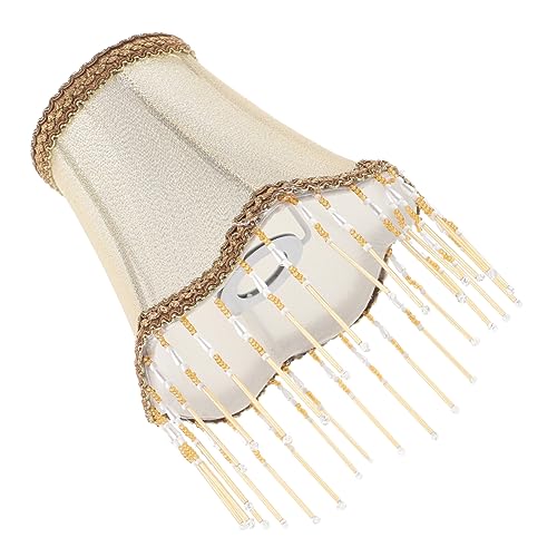 STOBOK Kleiner Lampenschirm E14 Für Schreibtischlampe Innen Lichtabdeckung Stoffschirm Geeignet Für Moderne Tischlampen Im Wohnzimmer Schlafzimmer Büro 1 Stück von STOBOK