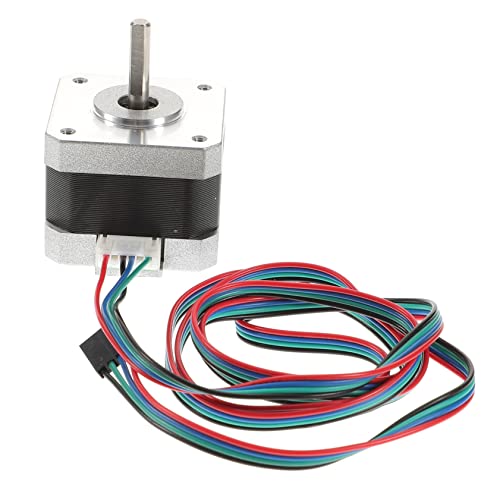 STOBOK Kleiner Schrittmotor für Cnc Anwendungen Bürstenloser Elektromotor mit Hoher Zuverlässigkeit und Stabiler für Diy Projekte und Robotik von STOBOK