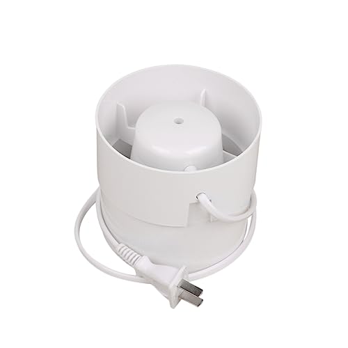 STOBOK Kreisventilator Leiser Abluftventilator für Badezimmer und Toiletten Regelbarer Rohrventilator für Flexible Leitungssysteme Effiziente Luftzirkulation von STOBOK