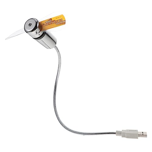 STOBOK LED Luminous Fan Mini Lüfter Tragbar Ventilatoren kühlen Fans Kühlung USB -Kühlventilator Uhrenventilator USB-Reiseventilator USB-Kühler LED -Fan PVC Silver STOBOK LED Luminous Fan Mini Lüfter Tragbar Ventilatoren kühlen Fans Kühlung USB -Kühlventilator Uhrenventilator USB-Reiseventilator USB-Kühler LED -Fan PVC Silver von STOBOK