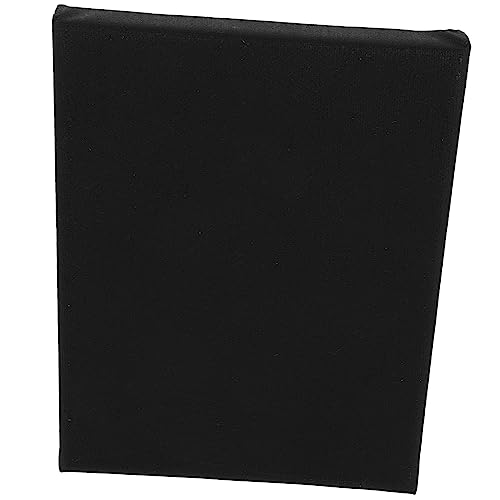 STOBOK Eleganter Schwarzer Bilderrahmen Holz- Malbrett Für Acryl- Und Ölgemälde von STOBOK