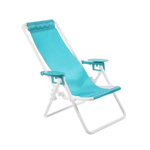STOBOK Mini Faltbarer Strandstuhl Leichte Tragbare Liege für Outdoor-Aktivitäten Camping Zubehör Rucksack Stuhl für Reisen Ergonomisches Design für Komfort u von STOBOK