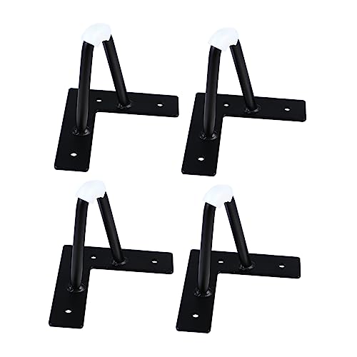 STOBOK Metall-tischbeine Schwarz Haarnadelbeine Möbelbeine rutschfeste Hohe Tragkraft DIY-möbelbeine U-Form Für Couchtisch Sofa Schrank von STOBOK
