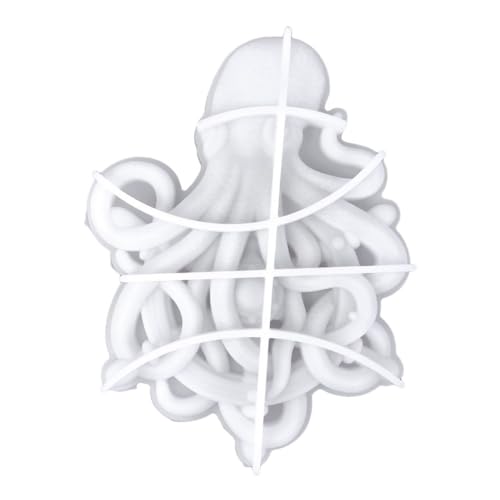 STOBOK Flexible Octopus Silikonform Epoxy Silikon Gussform Form von STOBOK