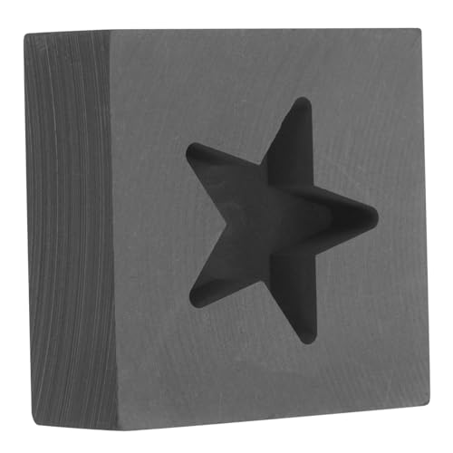 STOBOK Einzigartige Graphitform in Sternform Metallgussformen Antihaftbeschichtet Für Die Metallveredelung STOBOK Einzigartige Graphitform in Sternform Metallgussformen Antihaftbeschichtet Für Die Metallveredelung von STOBOK