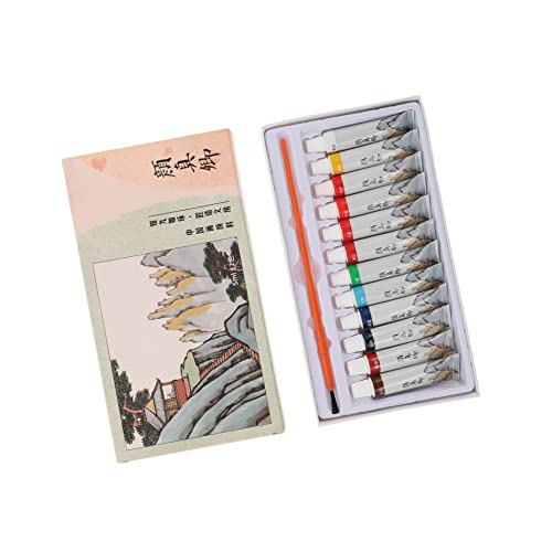 STOBOK Aquarellfarbe Platte Set Mit Mehrfarbigem Pigment Für Chinesische Malerei Und Zeichenpigment Zum Malen Langlebiges Pigment-set Für Anfänger Und Malliebhaber STOBOK Aquarellfarbe Platte Set Mit Mehrfarbigem Pigment Für Chinesische Malerei Und Zeichenpigment Zum Malen Langlebiges Pigment-set Für Anfänger Und Malliebhaber von STOBOK