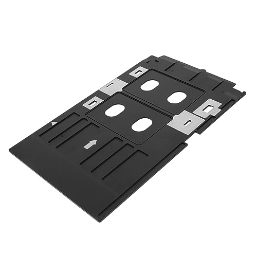 STOBOK Tablett Zur Kartenherstellung Treuekartenstempel Schlüsselband Mit Kartenhalter Weiße Kreditkarten Kartenhalter Mit Lanyard Kreditkartenaufkleber Mehrzweck-kartenfach Black PVC von STOBOK