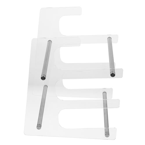 STOBOK Tastaturständer Computer Tastatur Monitorständer Computer Monitorständer Desktop Ständer Tastaturen Acryl Schreibtischzubehör Tastaturhalter Für Schreibtisch Tastatur von STOBOK