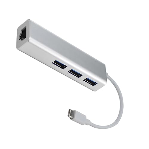 STOBOK USB-c-LAN-Adapter Mit USB Ports Ethernet Für Computer Laptop Kompatibel Mit Windows Weiß STOBOK USB-c-LAN-Adapter Mit USB Ports Ethernet Für Computer Laptop Kompatibel Mit Windows Weiß von STOBOK