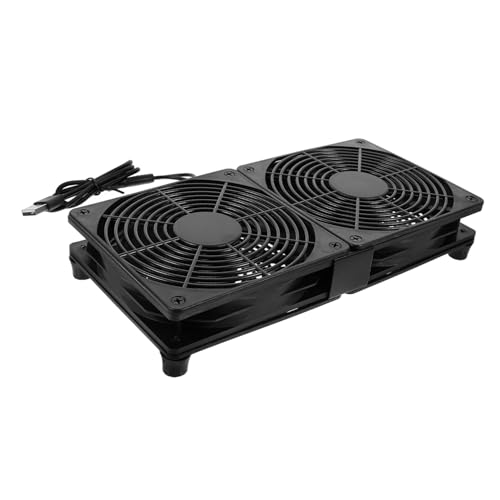 STOBOK Usb-lüfter Usb -kühlventilator Computer-lüfter Computer-fan Usb-computerlüfter Laptop -kühlventilator Usb-fans Lüfter Für Den Laptop Abkühlen Cpu-gehäuselüfter Usb -fan Schwarz Abs von STOBOK