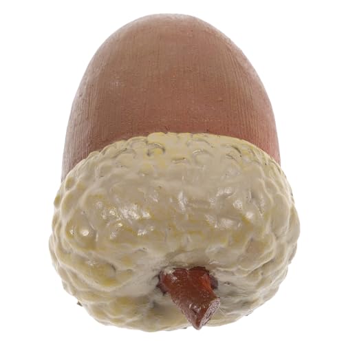 STOBOK Schlüsselversteck Im Acorn-Design Als Aufbewahrungsschale Für Garten Oder Sicherer Schlüsselhalter Für Draußen Für Kleinteile Und Bargeld Geeignet Passt Zur von STOBOK