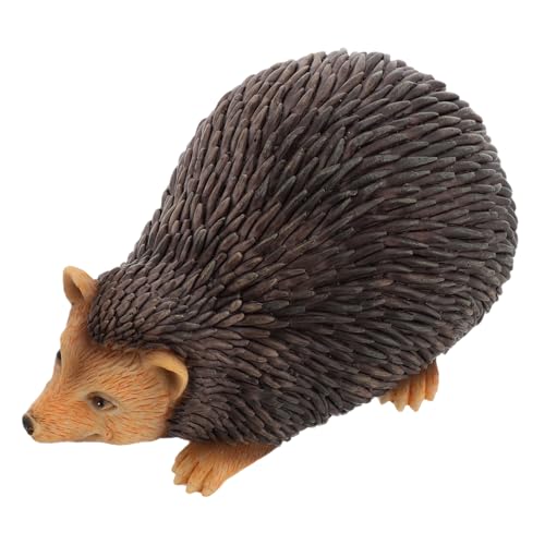 STOBOK Versteckter Schlüsselkasten Für Den Außenbereich Schlüsselversteck Igel Schlüsselversteck Statue Versteckter Aufbewahrungsschlüssel Schlüsselversteck Outdoor Statue von STOBOK