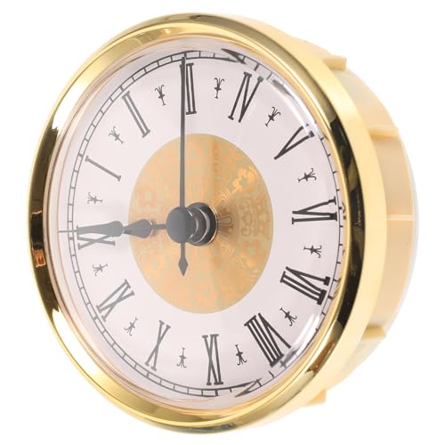 STOBOK Vintage Silent Clock Insert Quarzuhr für Selbstgemacht Uhren Runder Uhrkopf mit Römischen Zahlen Einfache Ziffern für Heimwerkerprojekte STOBOK Vintage Silent Clock Insert Quarzuhr für Selbstgemacht Uhren Runder Uhrkopf mit Römischen Zahlen Einfache Ziffern für Heimwerkerprojekte von STOBOK