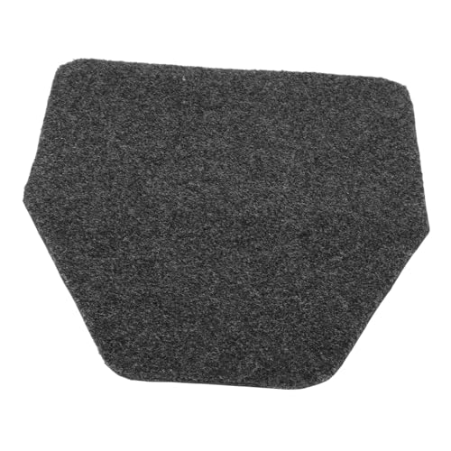 STOBOK WC-Urinalmatten Männer Badematte, super saugfähig Badezimmermatte Badezimmer-Urinalmatte Urinalpads männlich Form Urinalversorgung rutschfeste Urinalmatten PVC Grey von STOBOK