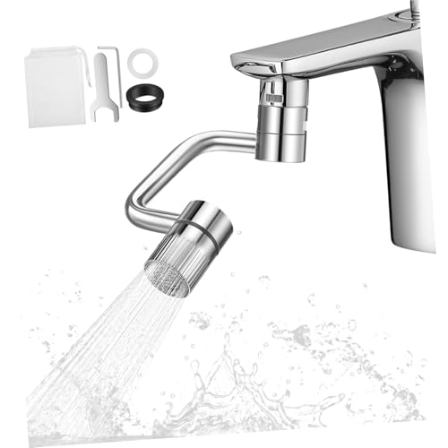 STOBOK Wasserhahn Verlängerung Wasserhahn Waschverlängerung Extender Wasserhahn Einfache Installation Multifunktions Wasserhahn Multifunktionaler Wasserhahn Aufsatz Drehbarer von STOBOK