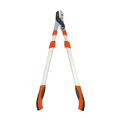 STOCKER - Teleskop-Astschere Amboss für Profis, Ausziehbar 75-100 cm, Starke 40 mm Schnittleistung, Leichte Aluminium-Dreikantgriffrohre, Ergo Kunststoffgriffe, Ideal für Baumschnitt und dicke Äste STOCKER - Teleskop-Astschere Amboss für Profis, Ausziehbar 75-100 cm, Starke 40 mm Schnittleistung, Leichte Aluminium-Dreikantgriffrohre, Ergo Kunststoffgriffe, Ideal für Baumschnitt und dicke Äste von Stocker