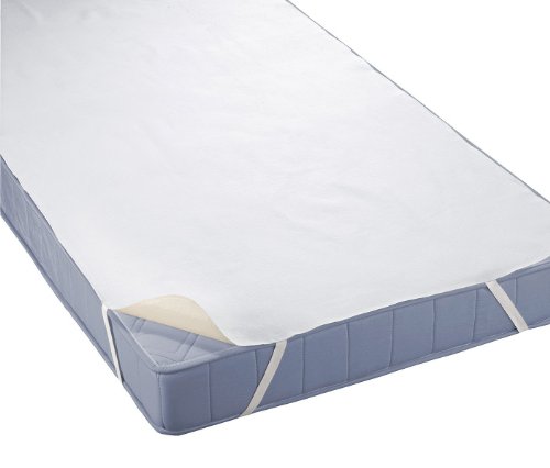 STODOMED MATRATZENSCHONER MATRATZENSCHUTZ Schutz BETTBEZUG MATRATZENAUFLAGE KRANKENHAUSUNTERLAGE Pflege BETTEINLAGE Molton + 4 Eckgummis 100 x 200 cm von STODOMED