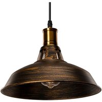 Vintage Metall Pendelleuchte Höhenverstellbar Hängende Deckenleuchte für Wohnzimmer Esszimmer,27cm Messing Vintage Metall Pendelleuchte Höhenverstellbar Hängende Deckenleuchte für Wohnzimmer Esszimmer,27cm Messing von STOEX