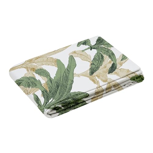 STOF Bettbezug – Größe 240 x 220 cm – Qualität Baumwollperkal – 100% Baumwolle Öko-Tex Zertifiziert – Grün – Modell Arama – Bettwäsche – Doppelbett – Exotik von Stof